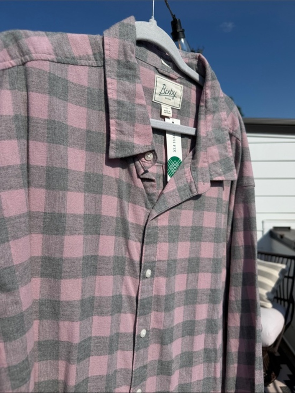 NWT Bixby Nomad Horton Soft Twill Shirt Button Down Longsleeve